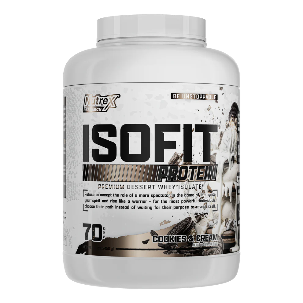 NUTREX ISOFIT PREMIUM DESSERT PROTEIN 5LBS