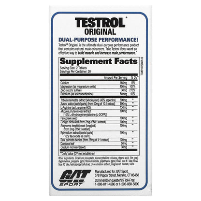 TESTROL ORIGINAL 60 TABLETAS