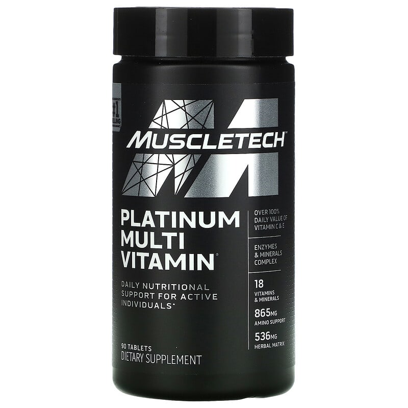 PLATINUM MULTIVITAMINICO 90 TABLETAS