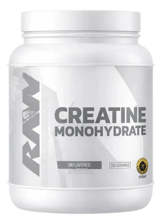 RAW CREATINE 1.250KG 250 SERVICIOS