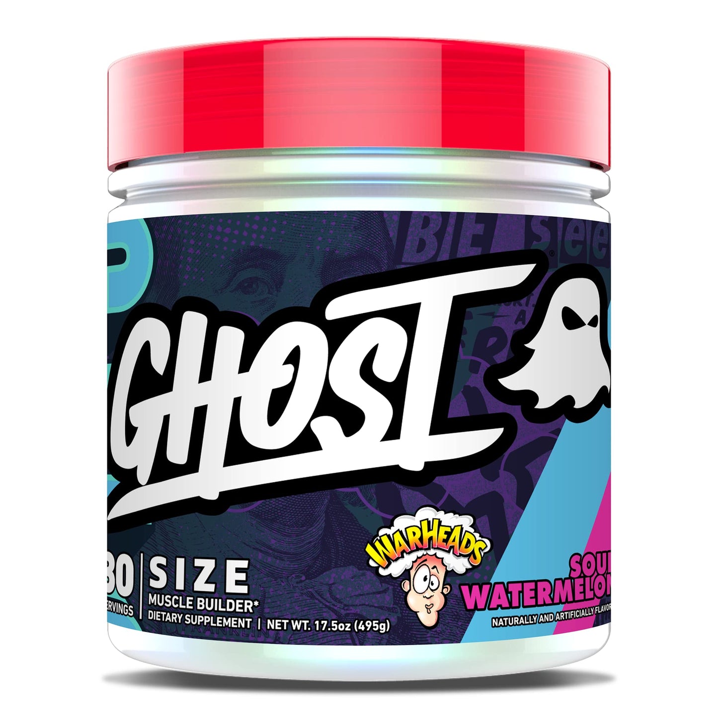 GHOST SIZE MUSCLE BUILDER 30 SERVS