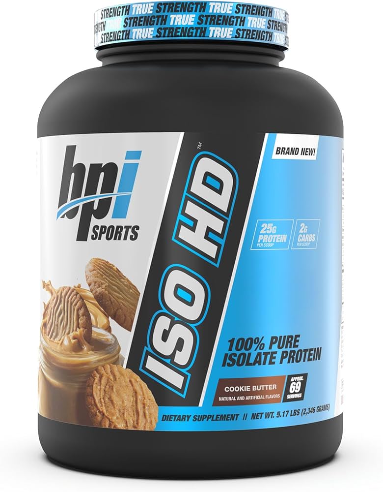 BPI ISO HD 100% ISOLATE PROTEIN 4.7LBS
