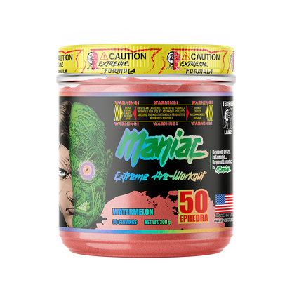 MANIAC TERROR LABZ PRE WORKOUT 30SERVS