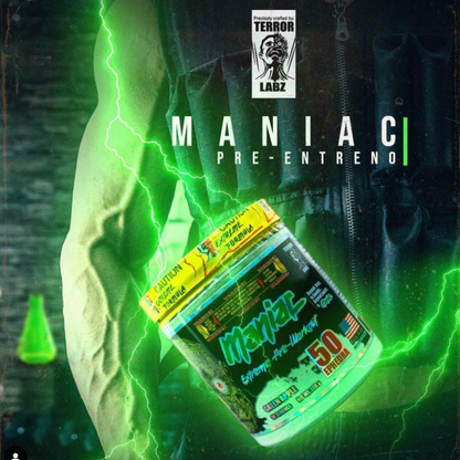 MANIAC TERROR LABZ PRE WORKOUT 30SERVS