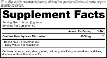 DRAGON PHARMA CREATINE MONOHYDRATE