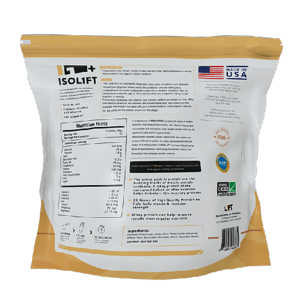 ISOL1FT PREMIUM ISOLATE WHEY PROTEIN BOLSA 5LBS