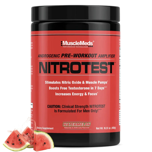 NITROTEST ANDROGENIC PRE WORKOUT 30 SERVICIOS