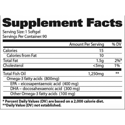 OMEGA 3 90 SOFTGELS