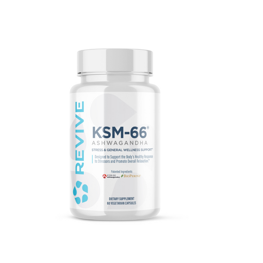 ASWAGANDHA KSM 66 REVIVE 60CAPS