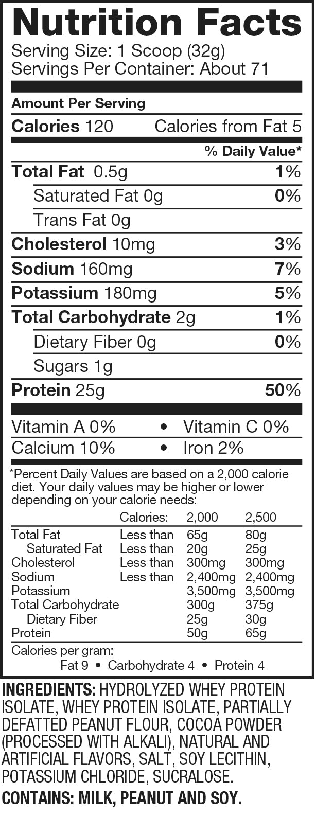 DYMATIZE ISO 100 HYDROLYZED 5LBS