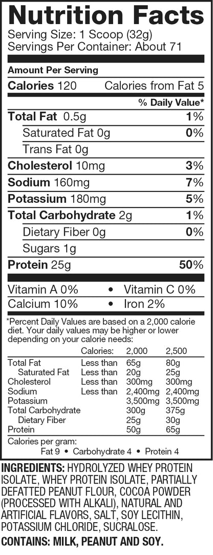 DYMATIZE ISO 100 HYDROLYZED 5LBS